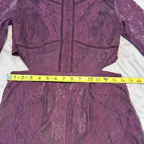 NWT XHILARATION purple romper size medium - Picture 10 of 14